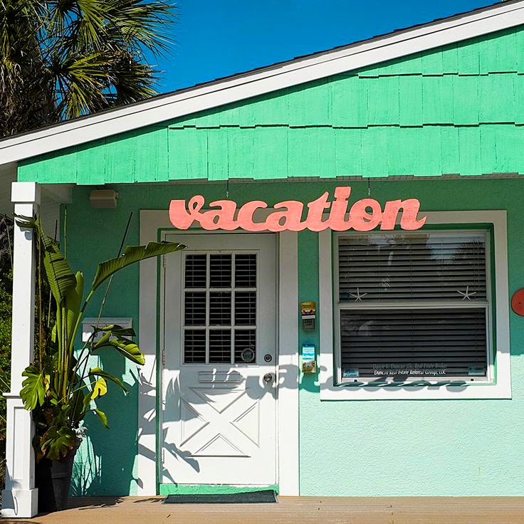 Tropical Beach House Vacation
