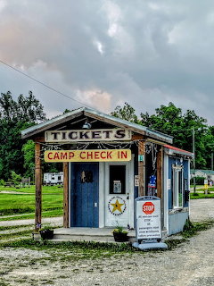 Camp Check In Ticket Booth