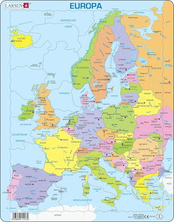 Political Map of Europe