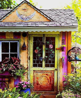 Colorful Garden Shed