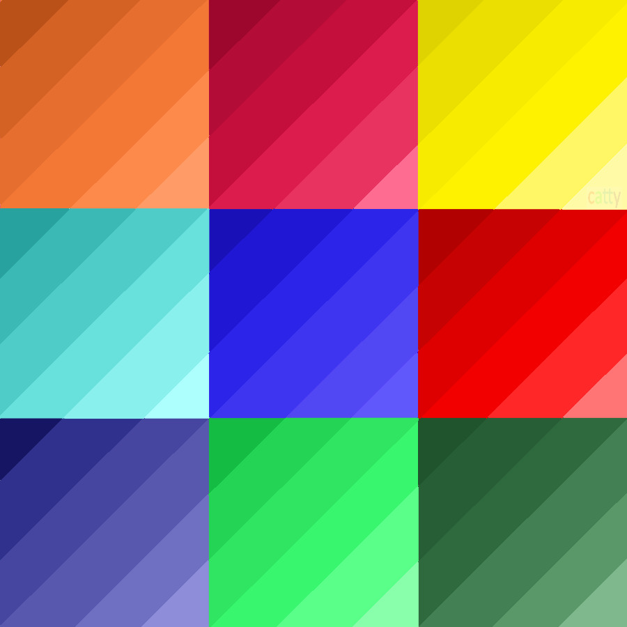 Colorful Diagonal Gradient Grid