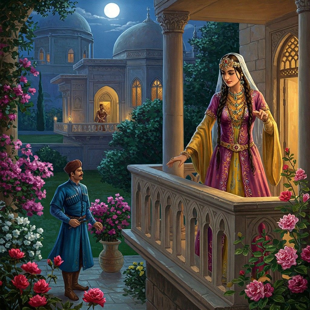 Persian Balcony Romance Night
