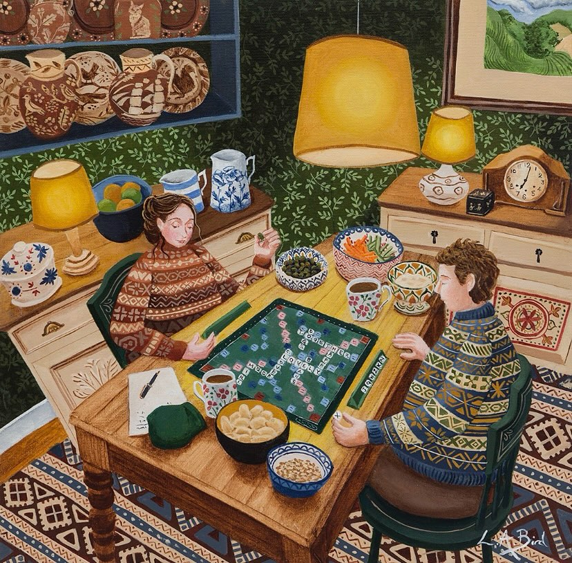 Scrabble and Snacks
