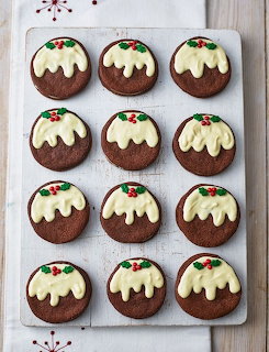 Christmas Pudding Cookies