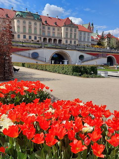 Warsaw Royal Castle Tulips
