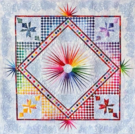 Rainbow Star Quilt