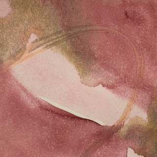 Abstract Watercolor Form