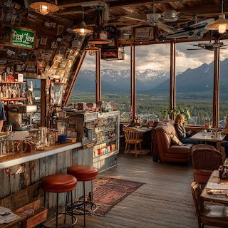 Mountain View Cafe Interior