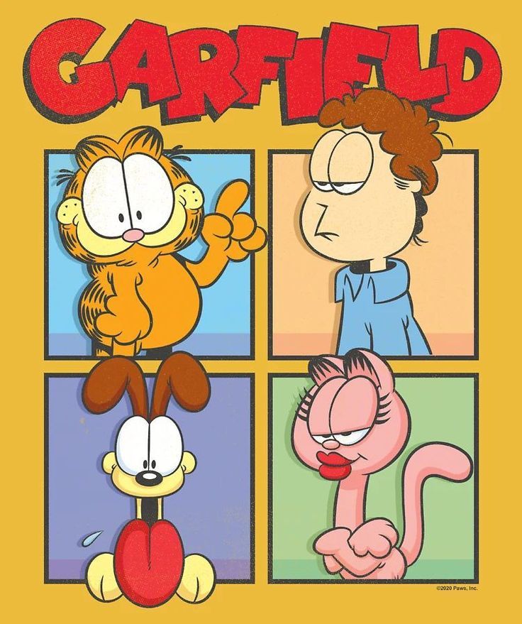 Garfield Characters Grid