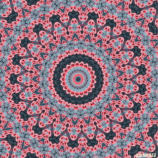 Intricate Coral Mandala