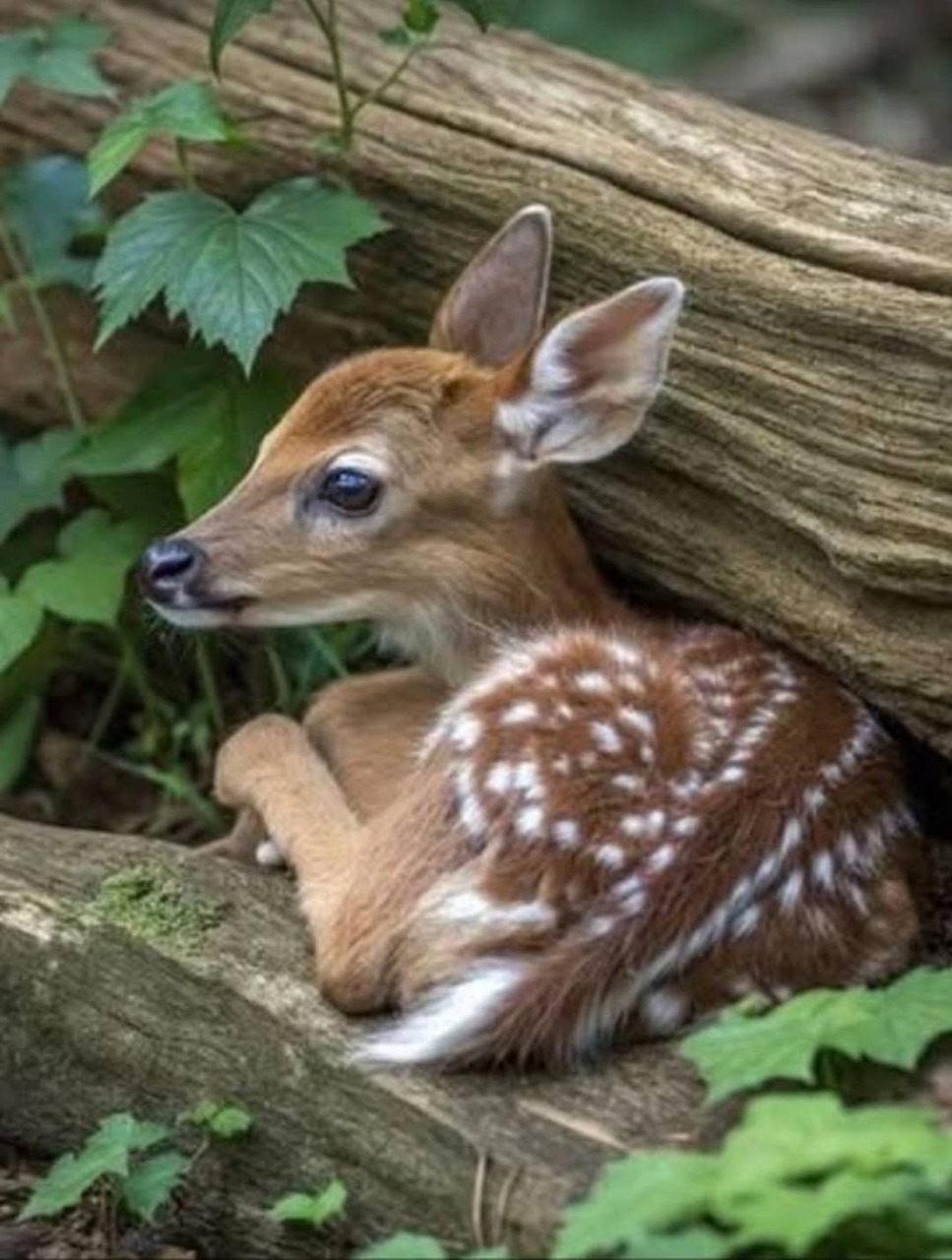 Baby Deer Fawn Resting