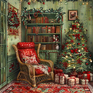 Christmas Reading Nook