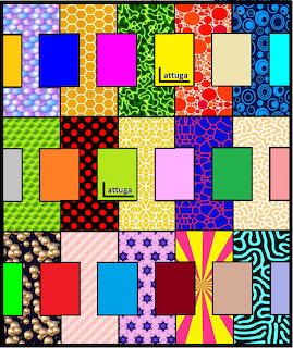 Colorful Patchwork Quilt Pattern