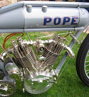 Pope Board Track Racer Engine
