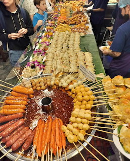 Street Food Market Skewers