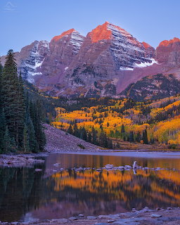 Maroon Bells Colorado Autumn