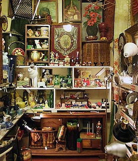 Antique Store Shelves