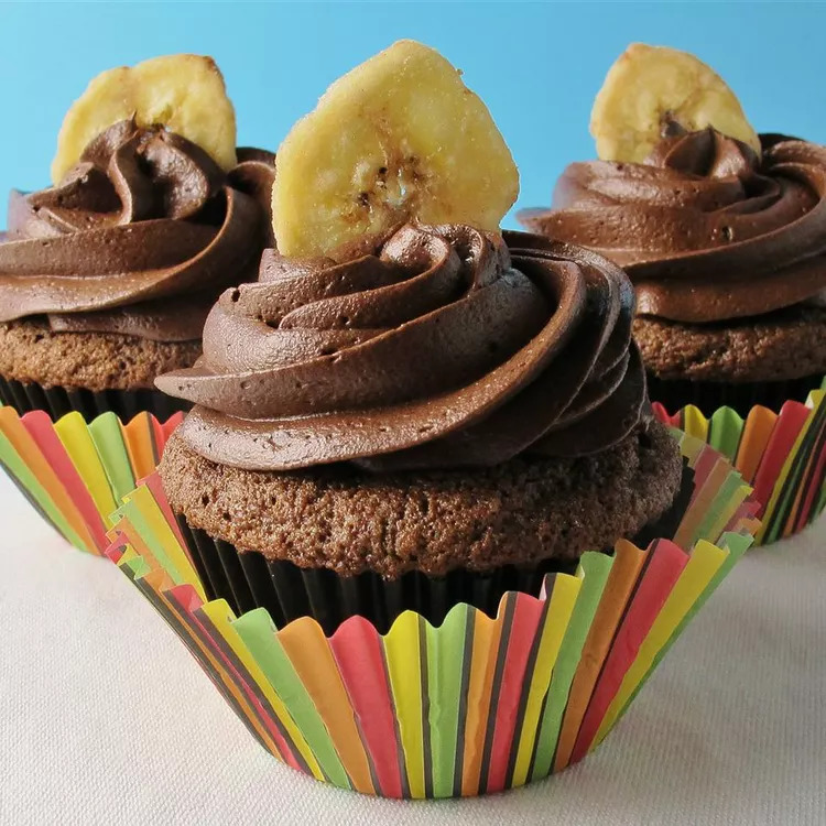 Chocolate Banana Cupcakes