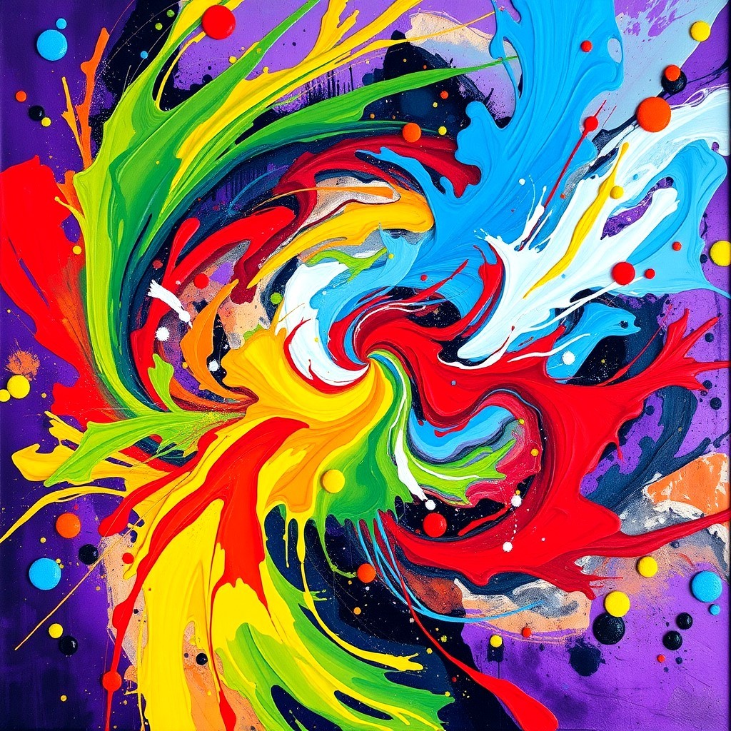 Vibrant Color Explosion