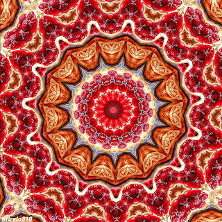 Red and Orange Mandala
