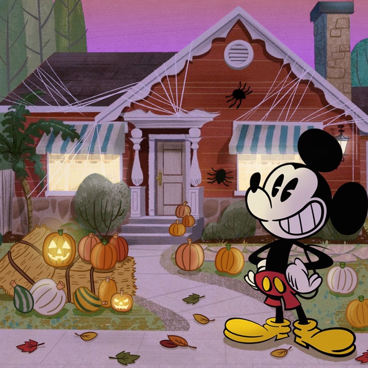 Mickey Mouse Halloween House