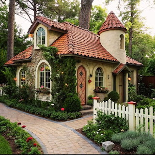 Storybook Cottage House