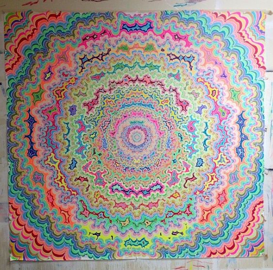 Concentric Abstract Pattern