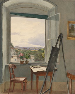 Artist Studio Window View 1836