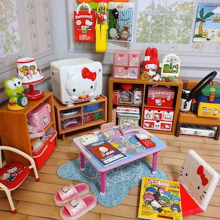 Hello Kitty Room Miniature