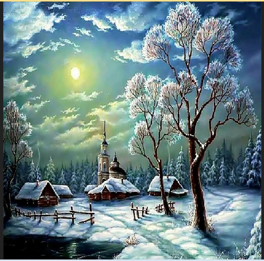 Snowy Village Church