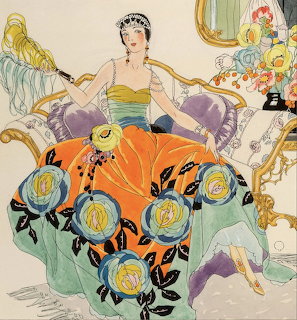 Alberto Vargas Art Deco Woman