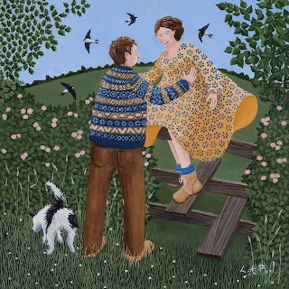 Couple with Birds