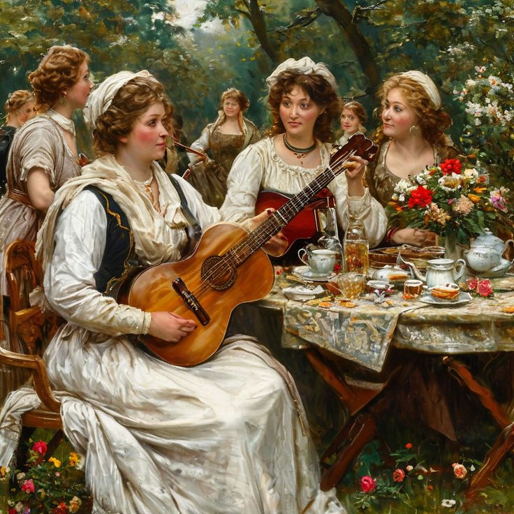 Victorian Garden Party Gathering