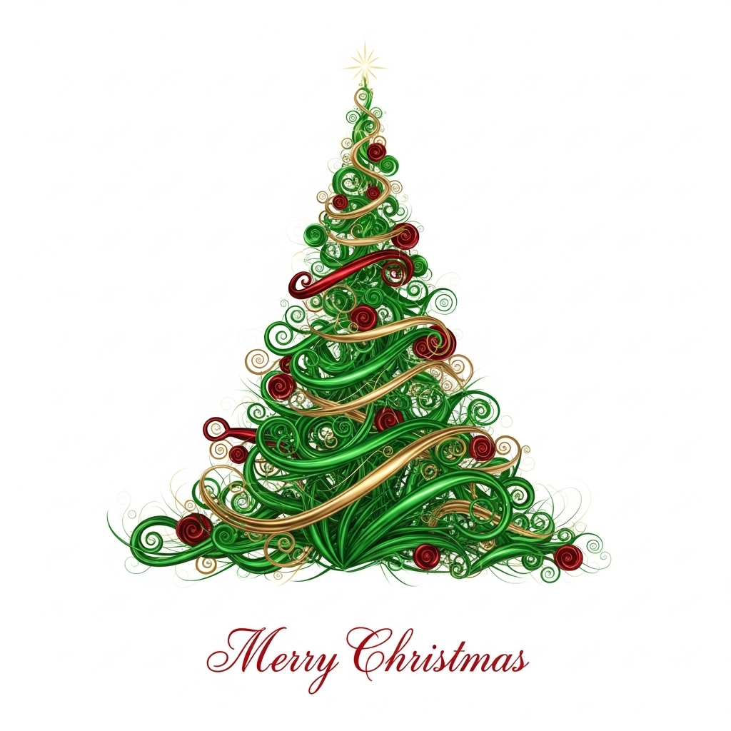 Christmas Tree Illustration