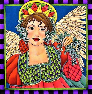 Mistletoe Angel