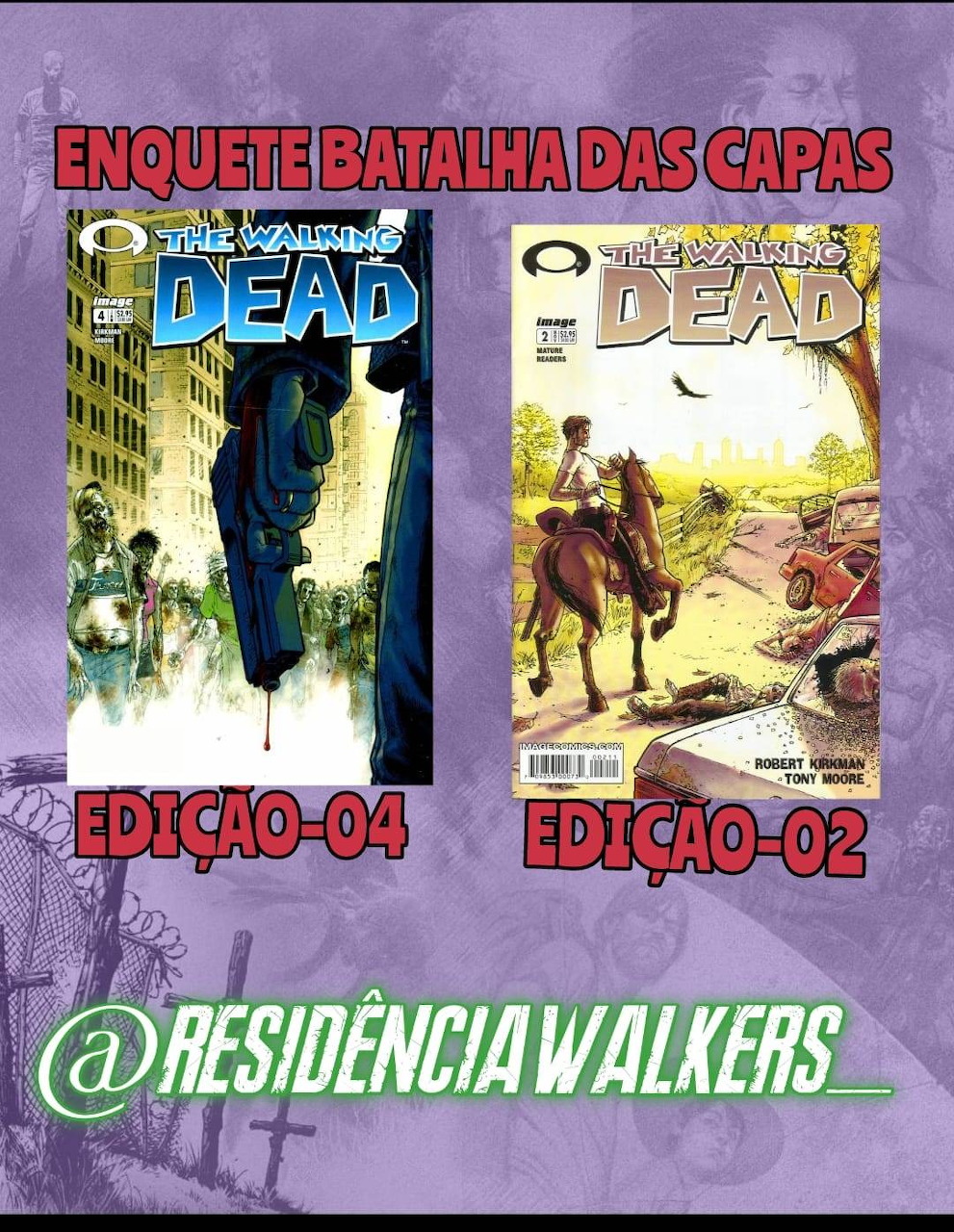 Walking Dead Comic Covers