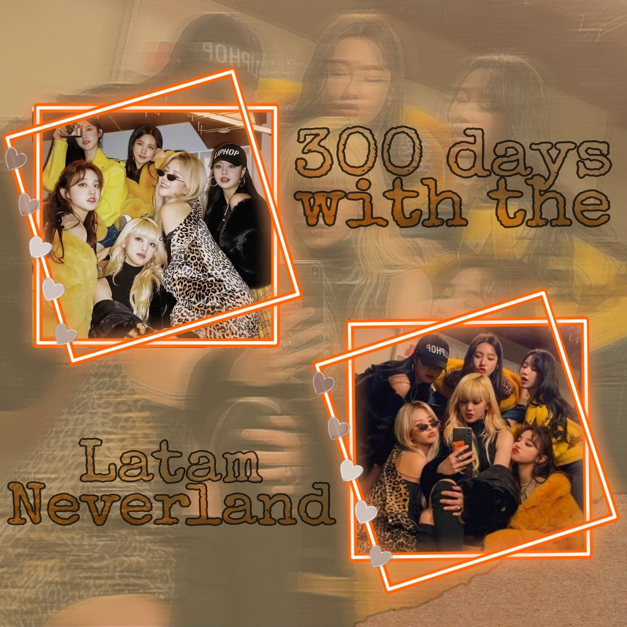 K-pop Girl Group Collage