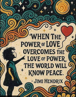 Jimi Hendrix Quote Art