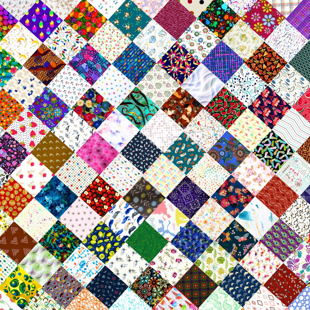 Colorful Patchwork Quilt