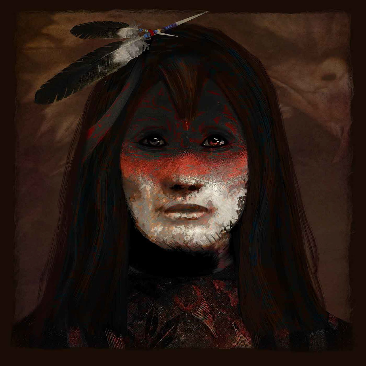 Indigenous Woman Portrait