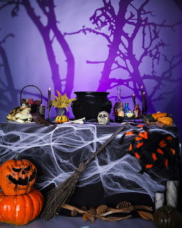 Halloween Table Display