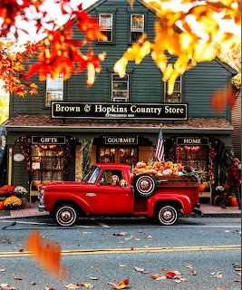 Country Store in Autumn