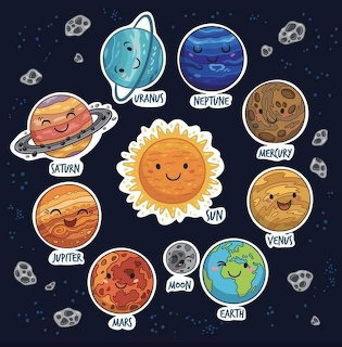 Cute Solar System Planets