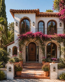 Mediterranean Villa Facade