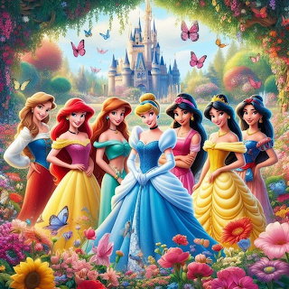 Disney Princess Garden Castle