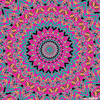 Vibrant Pink Mandala