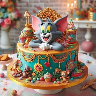 Tom Character Cake