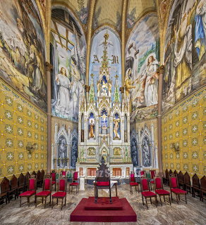 Church Interior Gold Altar