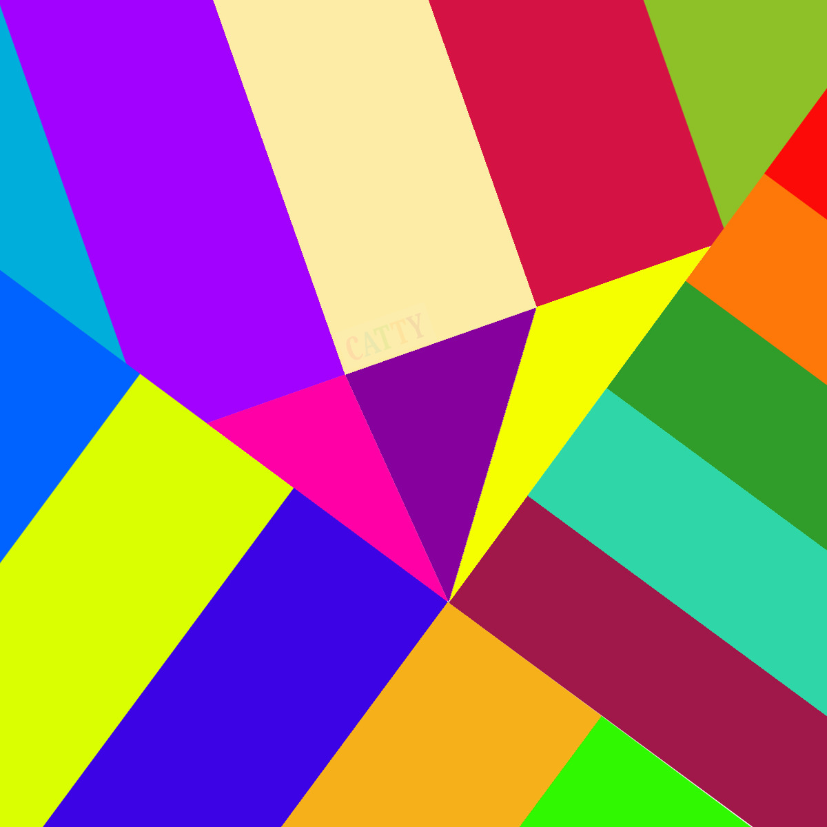 Colorful Geometric Abstract