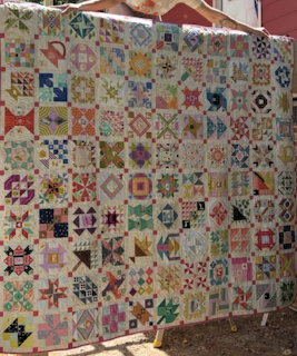 Vintage Patchwork Quilt Display